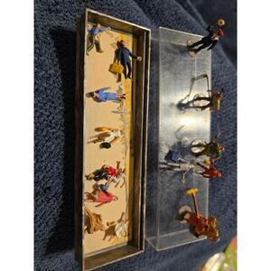 Walter Merten 1:90 Scale HO Vintage Germany 16 Assorted Figure Lot Miniature
